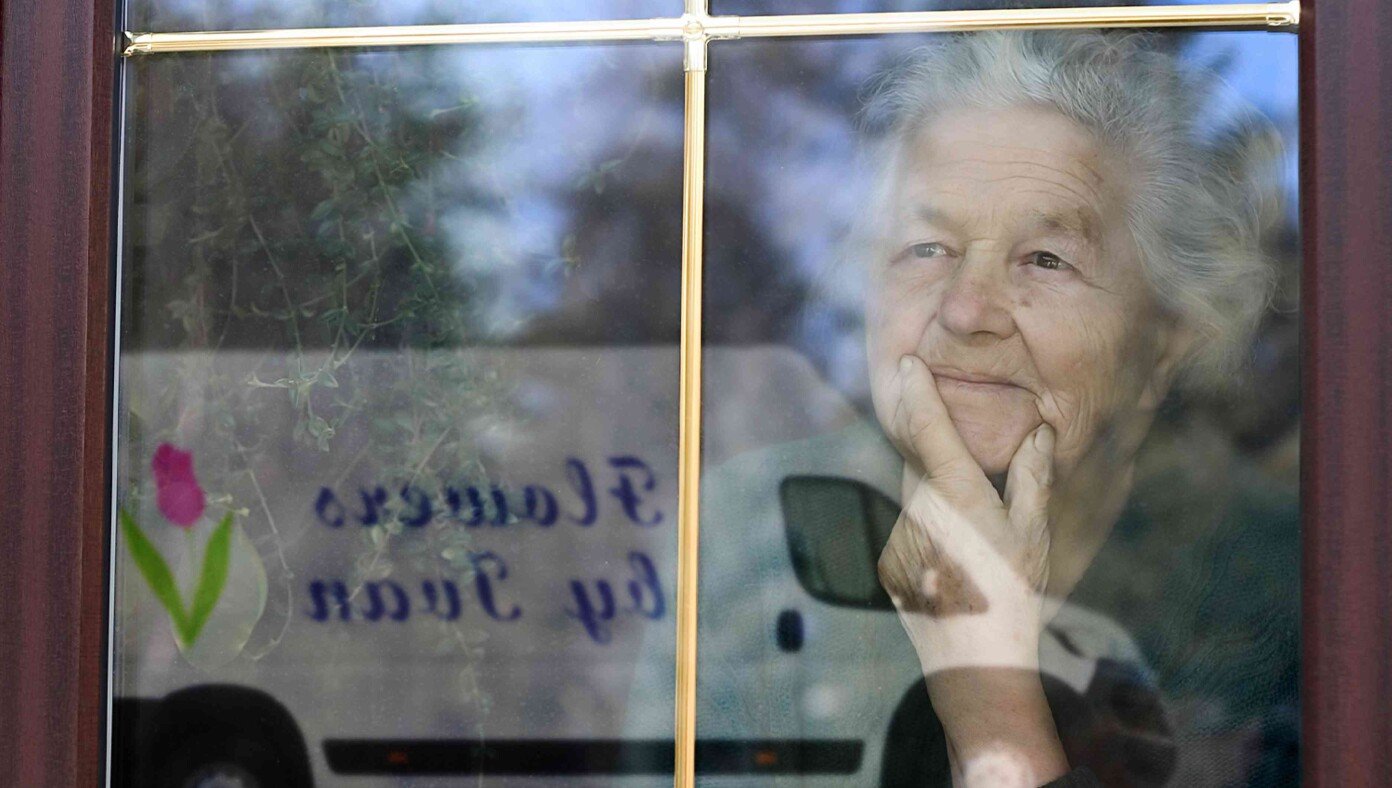 After Liking Pro-Trump Facebook Meme, Grandma Notices Flower, Plumbing, Cable Company Vans Parked Across Street