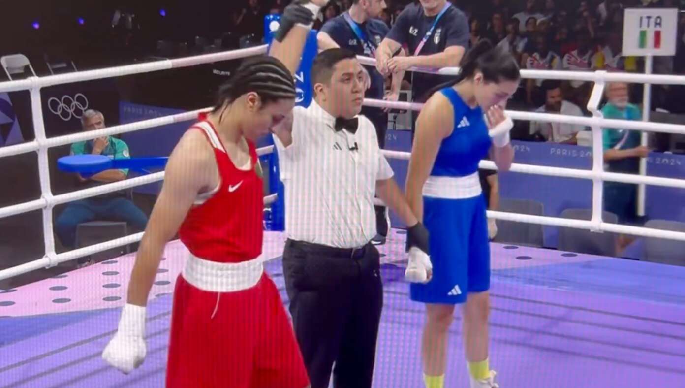 Imane Khelif Wins First-Ever Gold Medal In Freestyle Domestic Violence