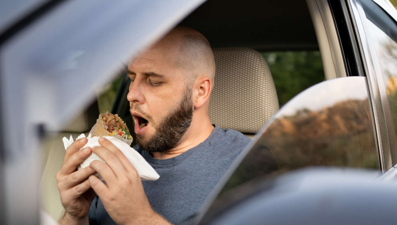 Thumbnail for Weird But True: Jesus Died For Man Currently Eating Burrito In 2003 Honda Civic