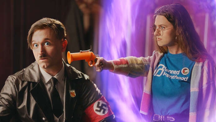 Thumbnail for New Video - Liberal Goes Back In Time To Kill Hitler