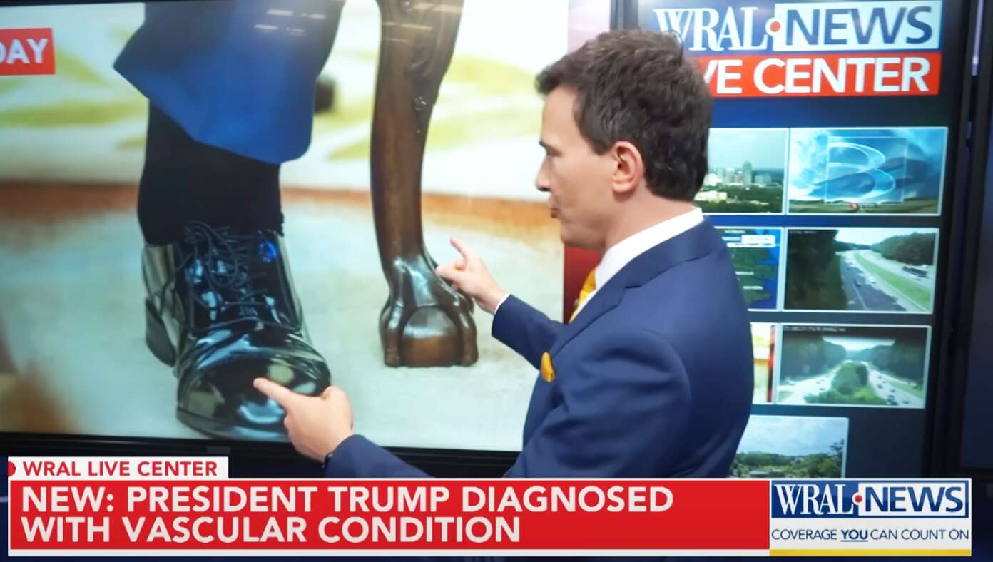 Thumbnail for Media Unconcerned With Circulation To Biden's Brain Deeply Concerned About Circulation To Trump's Ankles