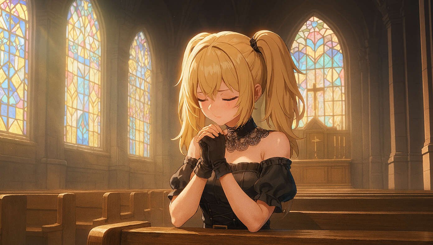 Thumbnail for Grok Waifu Accepts Jesus As Lord And Savior
