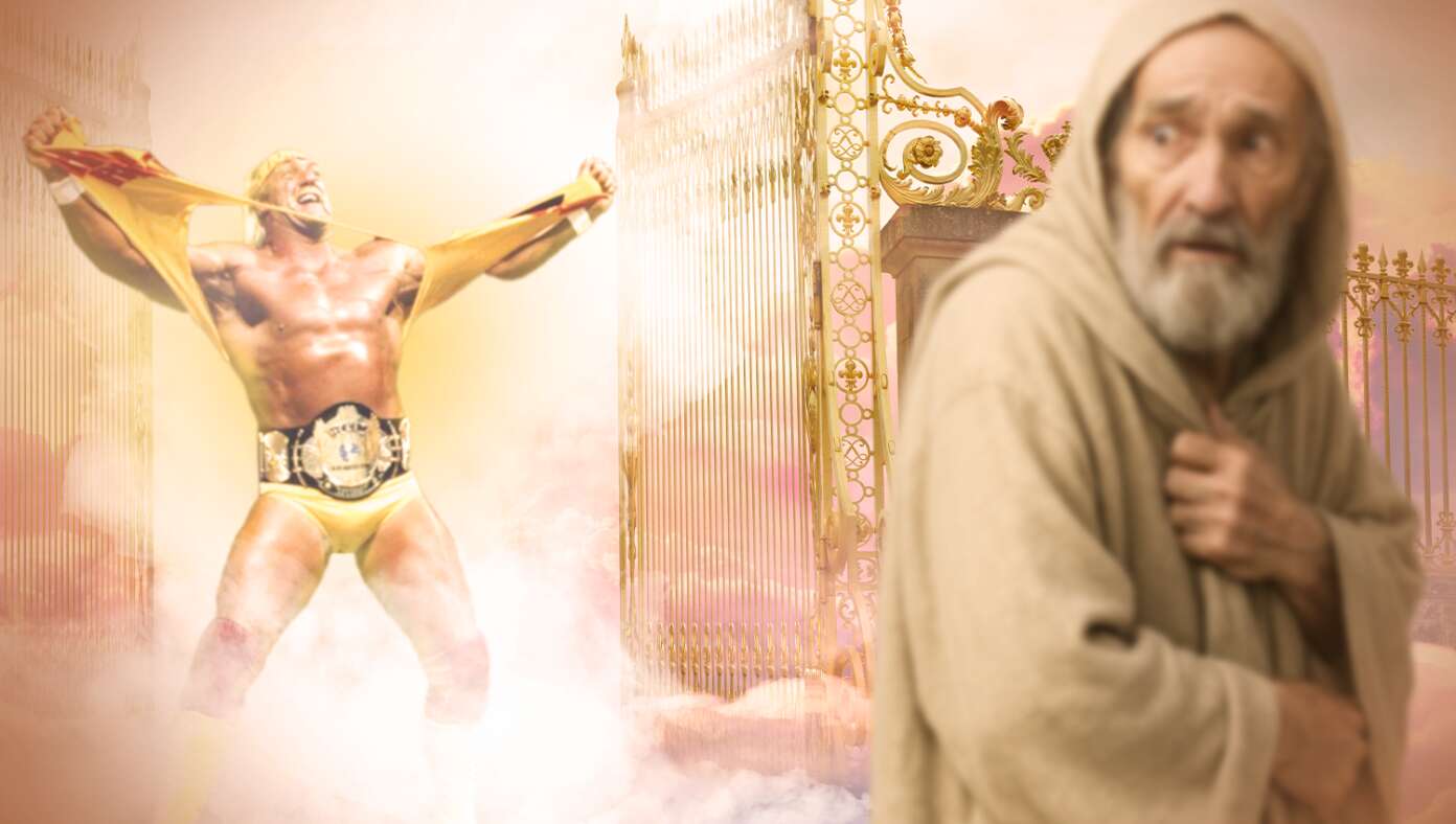Hulk Hogan Makes Surprise Entrance To Challenge Jacob To Wrestling Match - Article image