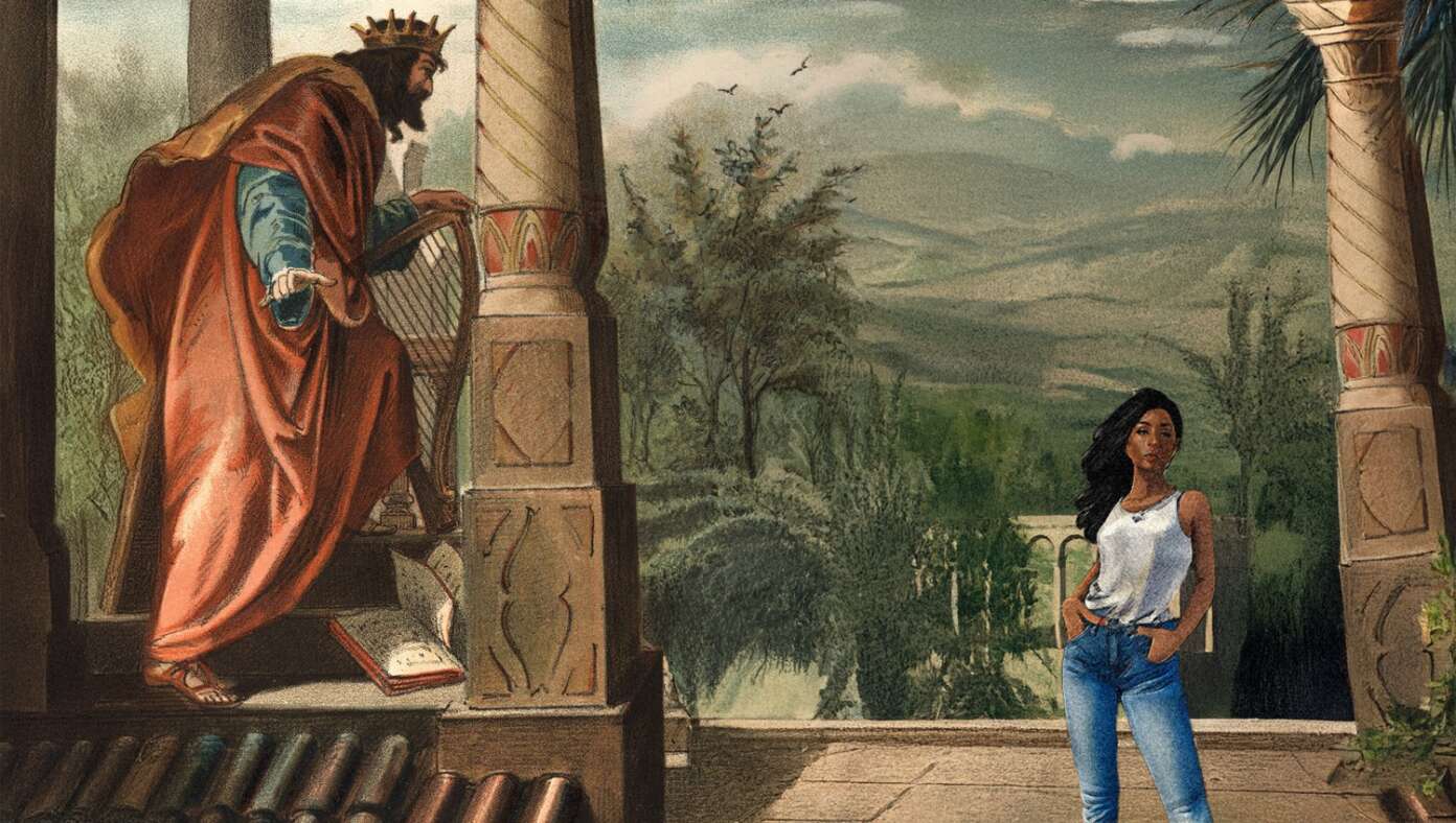 Thumbnail for Scholars Believe David's Attention Was Captured By Bathsheba's American Eagle Jeans