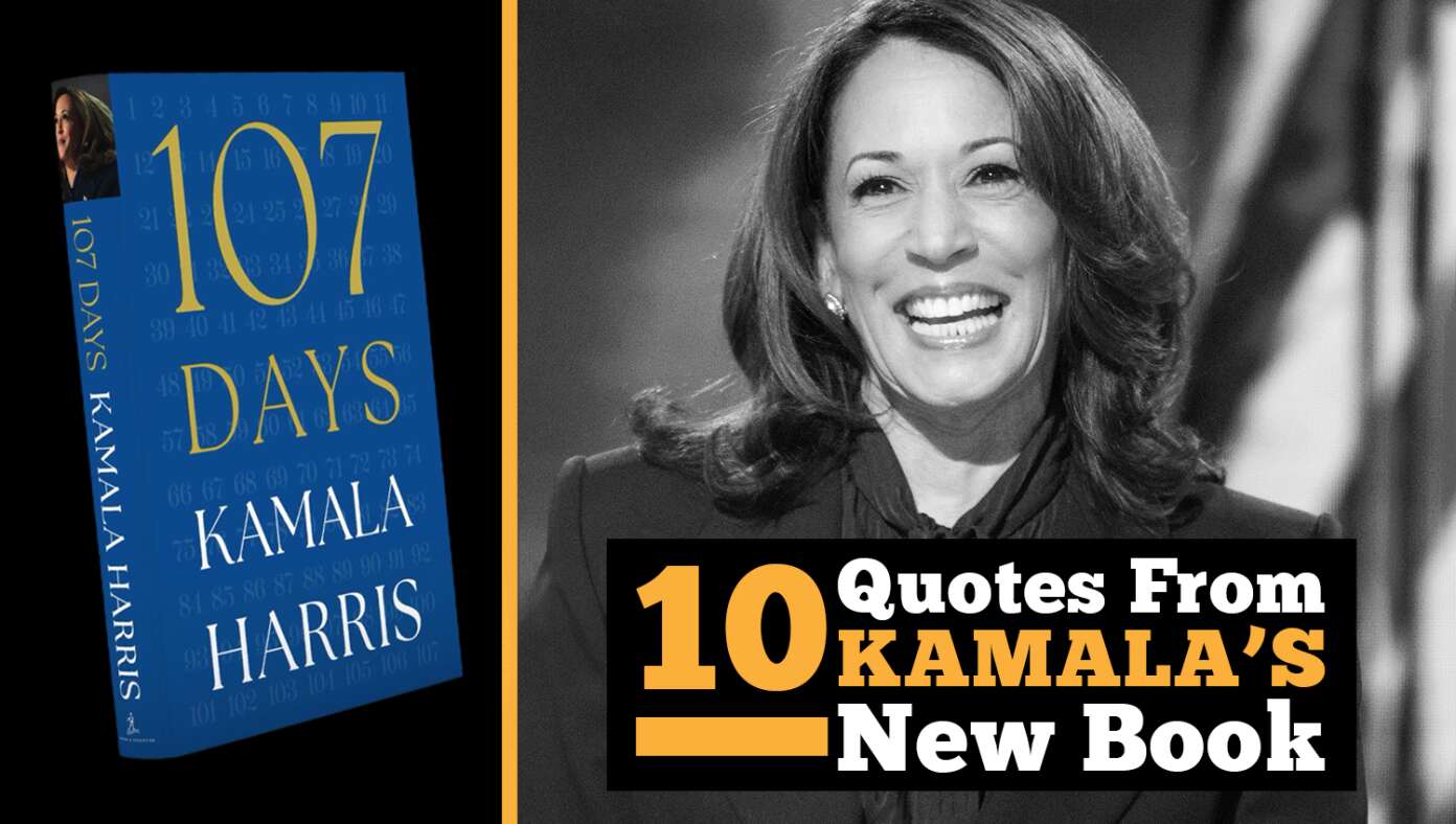 Thumbnail for Top 10 Quotes From Kamala's New Book