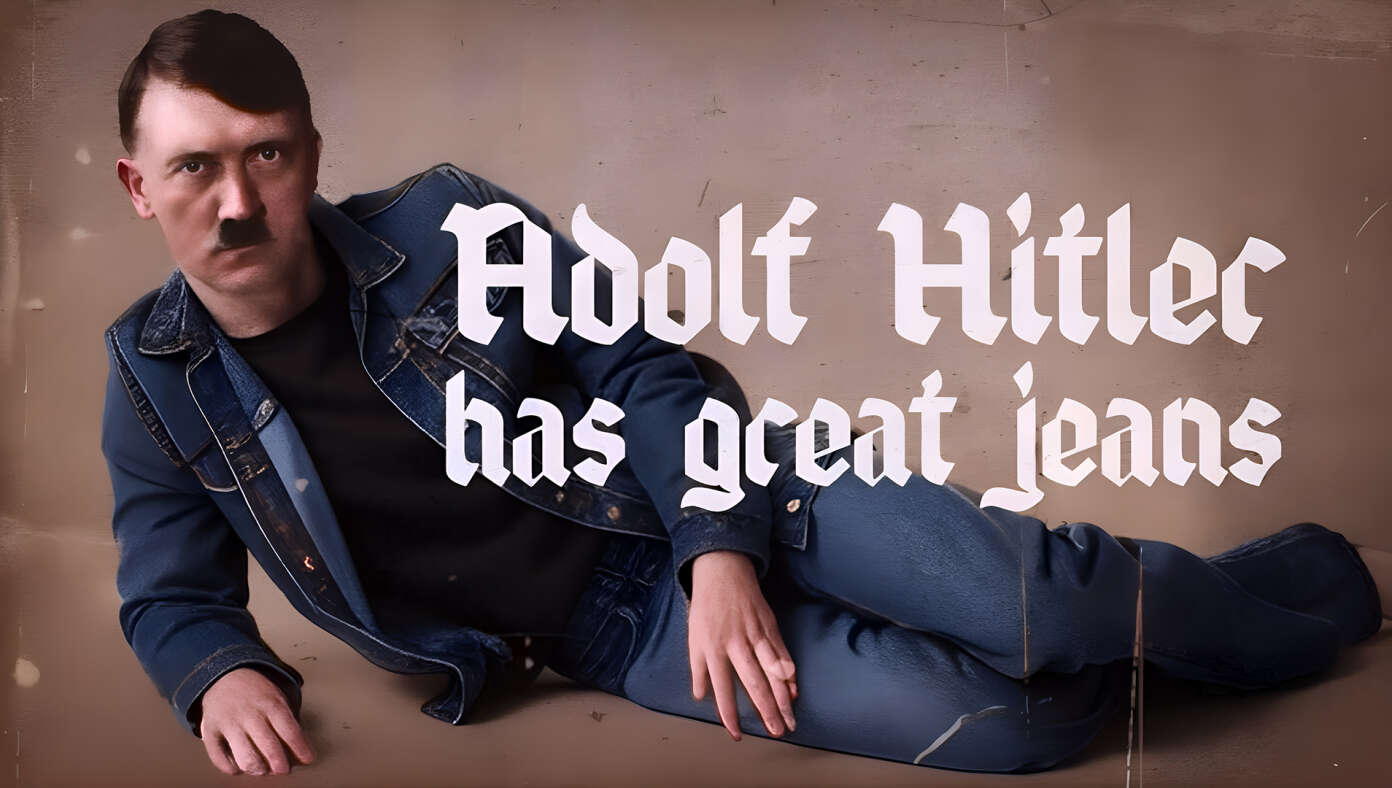 Thumbnail for New Video - Authentic Hitler Jeans Ad From 1942