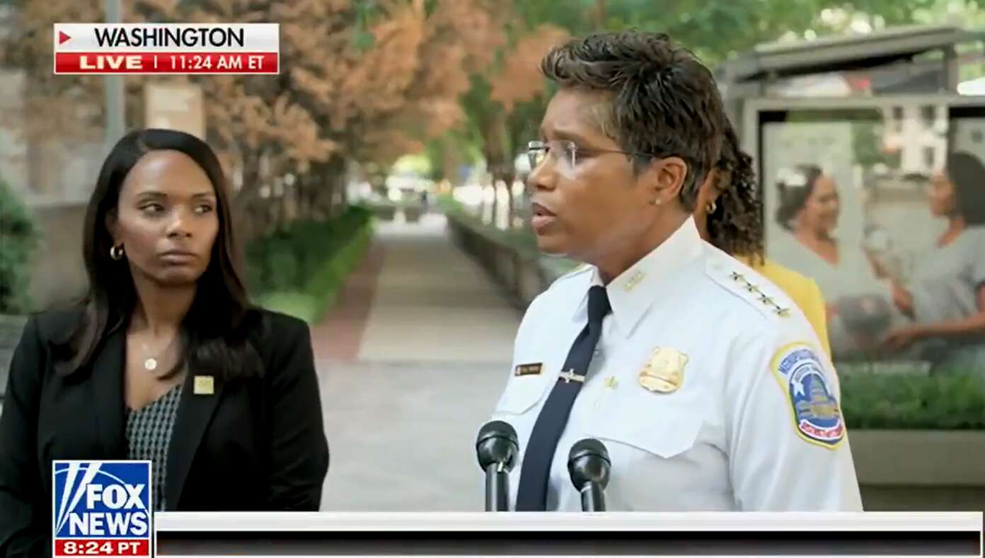 NextImg:Puzzled DC Police Chief Asks Reporters, 'What Is This Black And White Car That Goes Wee-oo Wee-oo?'