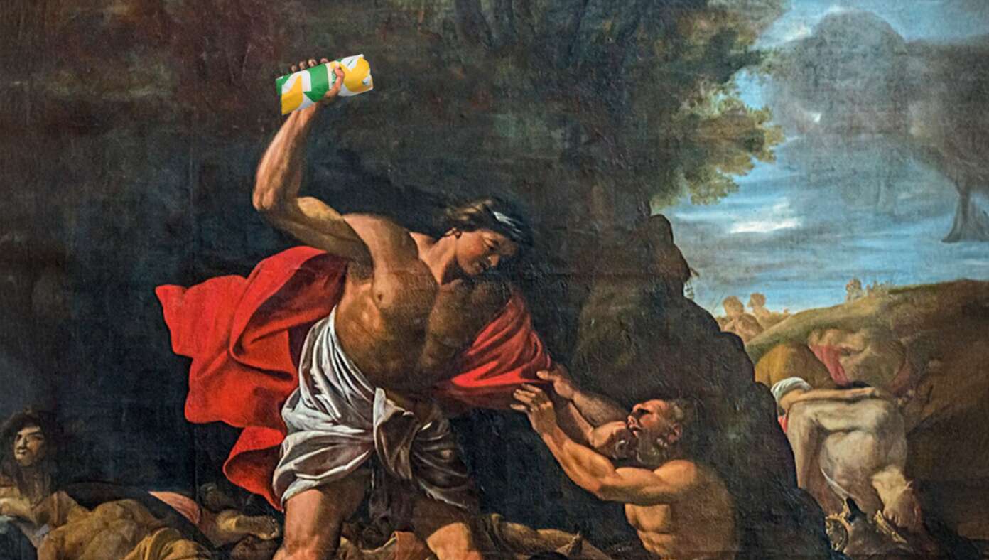 NextImg:Scholars Now Believe Samson Slew 1,000 Philistines With A 6-Inch Italian B.M.T.