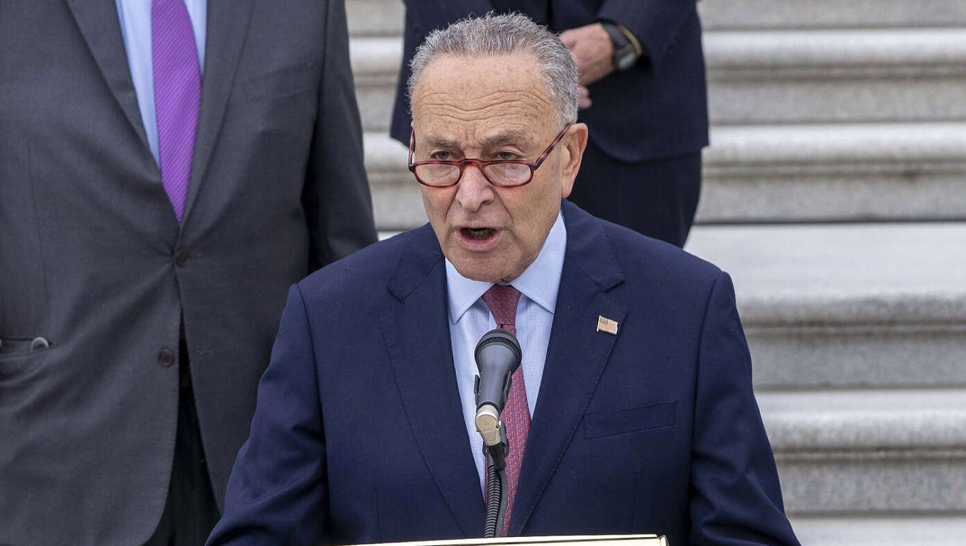 Thumbnail for Chuck Schumer Said He’s Never Felt In Danger Walking In DC And Neither Have His Ten Bodyguards