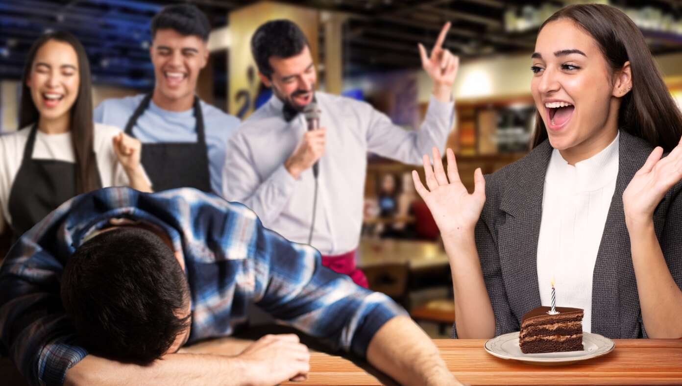 Thumbnail for Introvert Bites Down On Cyanide Capsule As Waiters Start Singing 'Happy Birthday' To Him