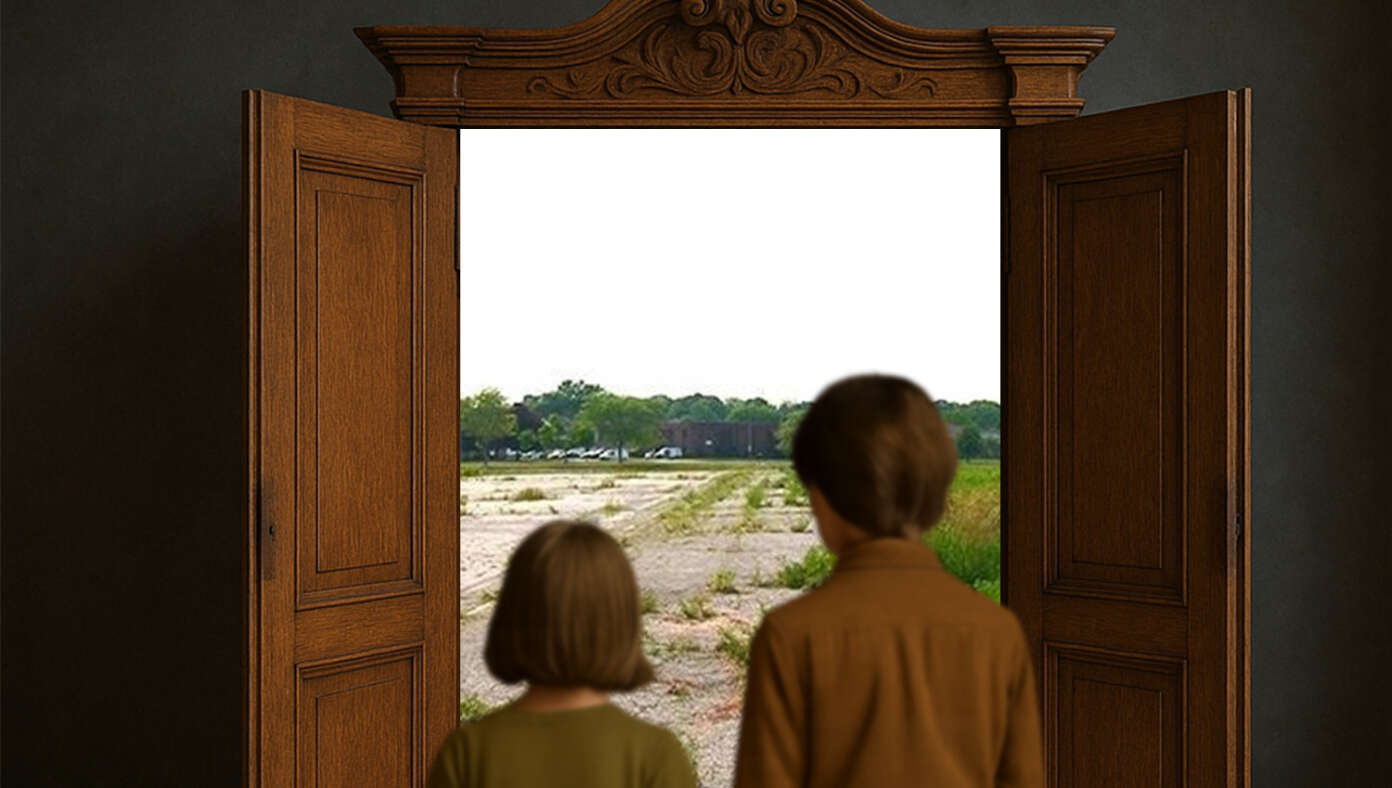 Thumbnail for Sad: Kids Find A Secret World Behind Old Wardrobe, But It's Just Toledo, Ohio