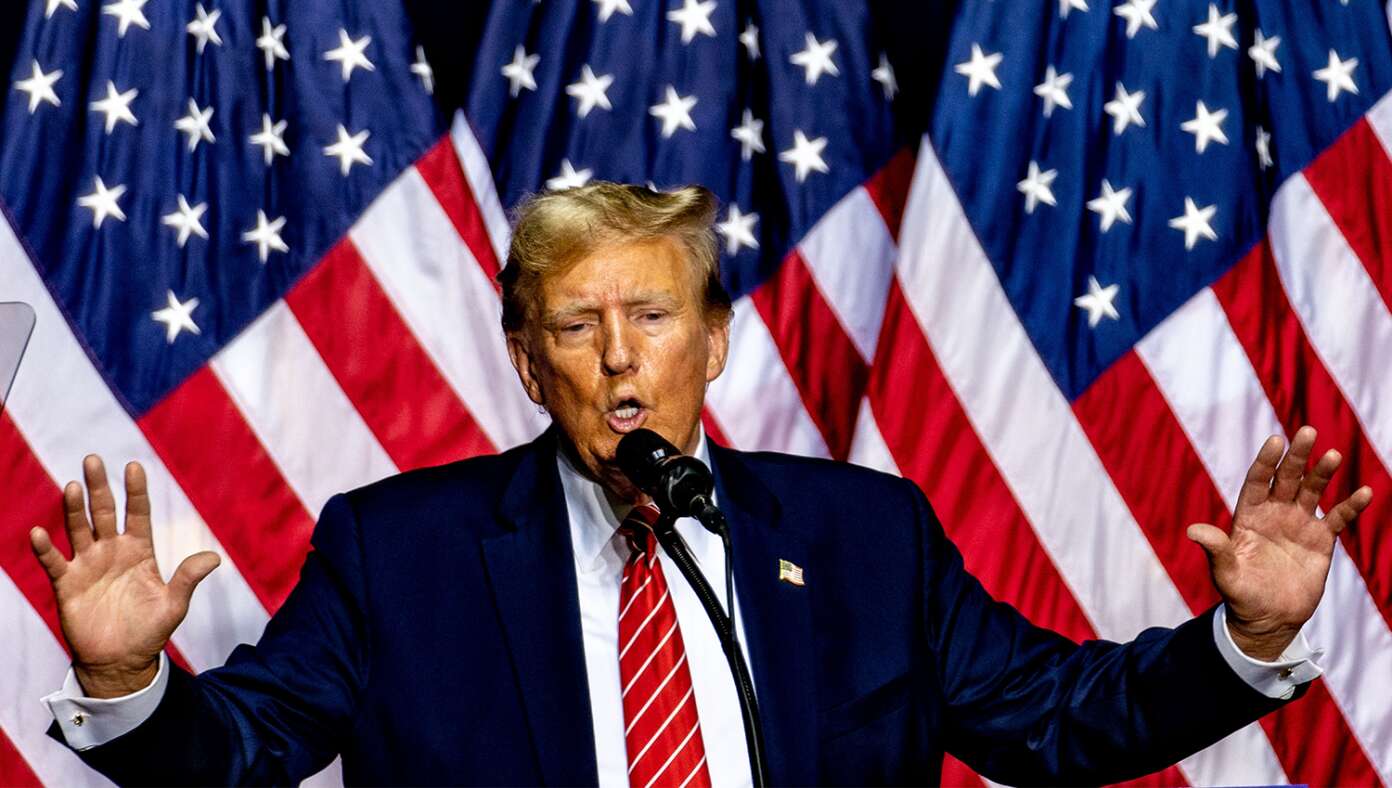 NextImg:Trump Calms World By Assuring Nothing Bad Has Ever Happened After Dictator Invades Poland
