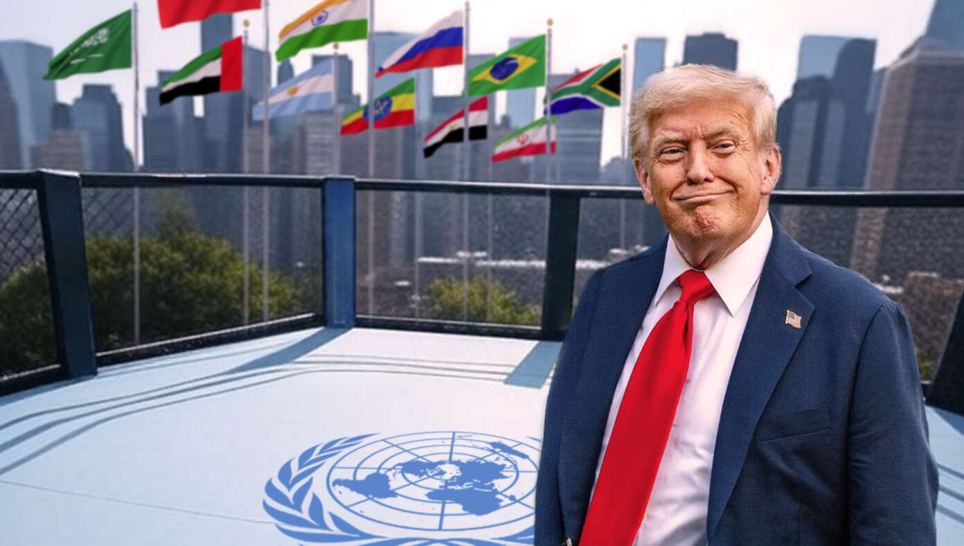 Thumbnail for More Winning: Trump To Demolish UN Building And Replace With UFC Arena
