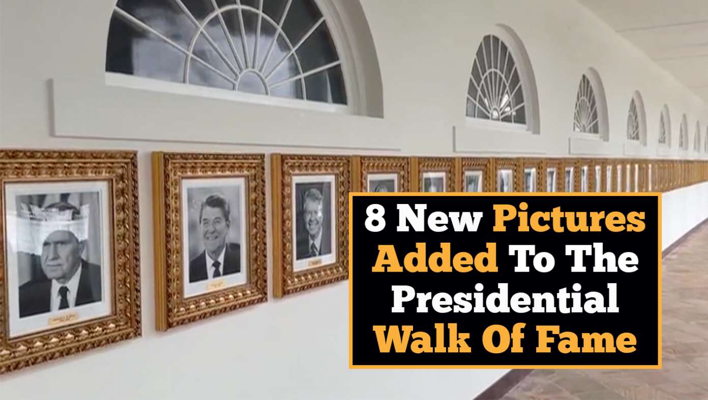 Thumbnail for 8 New Pictures Added To The Presidential Walk Of Fame