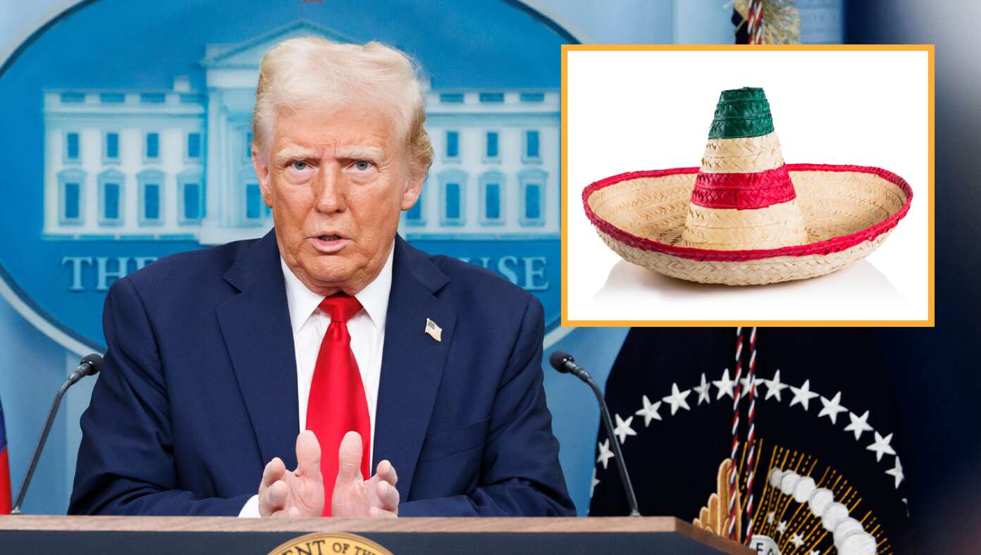 Trump Admin Announces Free Sombrero Giveaway For First 10,000 Illegals To Self-Deport - Featured article image