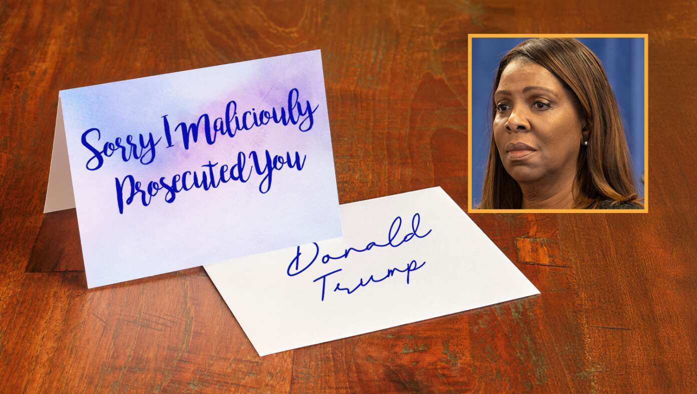 Letitia James Smooths Things Over By Sending Trump Heartfelt 'Sorry I Maliciously Prosecuted You' Card - Article image