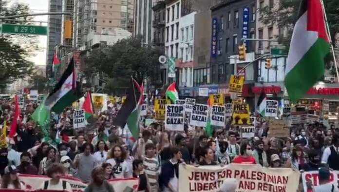 Leftists Take To Streets To Protest End Of Genocide - Featured article image