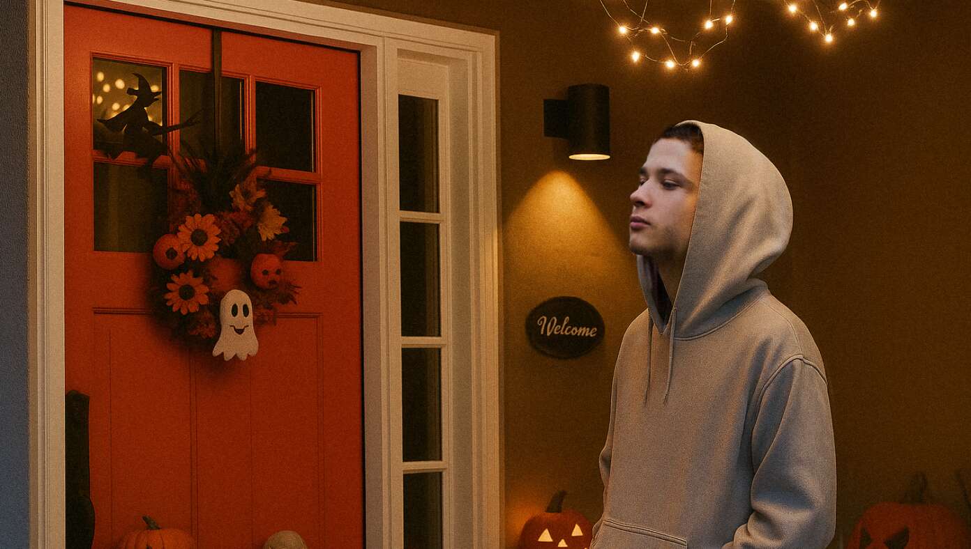 17-Year-Old Trick-Or-Treater Dresses Up As 17-Year-Old Wearing a Hoodie - Article image