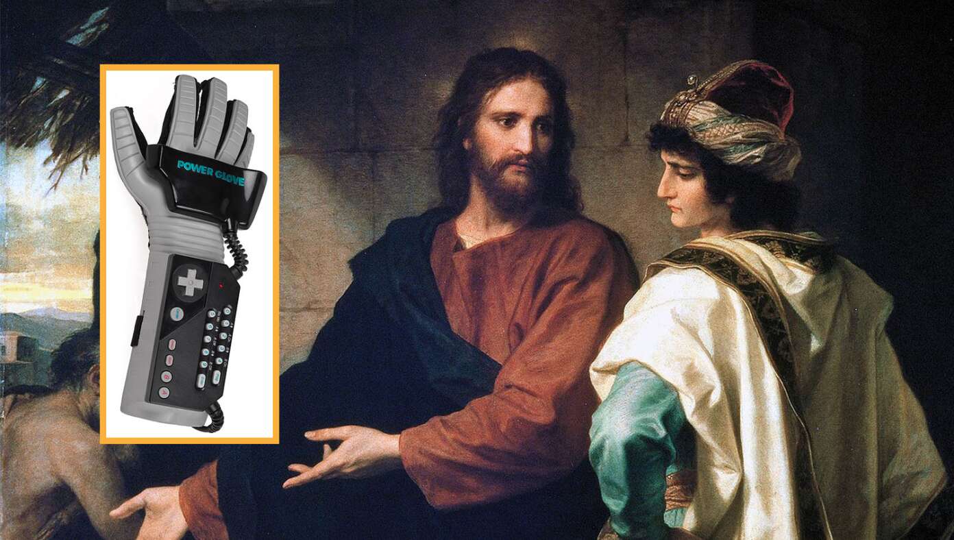 Scholars Believe Young Rich Man Went Away Sad When Jesus Told Him To Sell All His Possessions Because He Had The Nintendo Power Glove - Article image