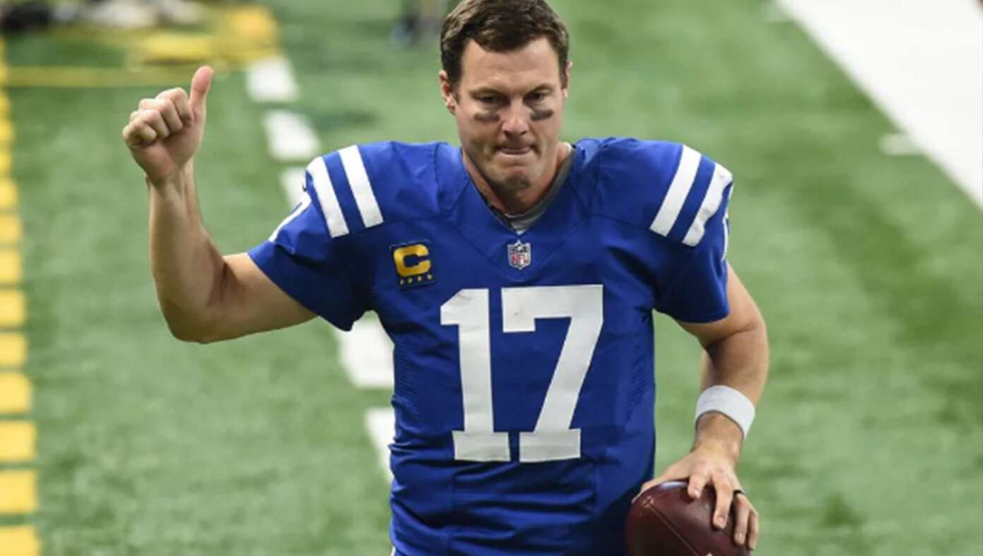 Indianapolis Colts Debut New Trick Play Where Philip Rivers Fakes Handoff To Running Back Then Runs Off Field To Get Wife Pregnant Again - Article image