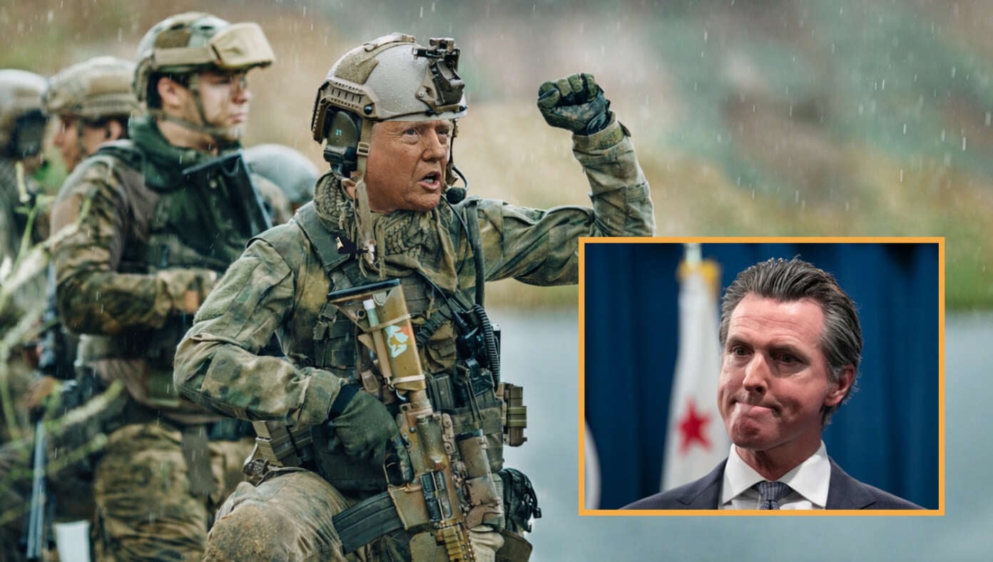 Trump Leads Seal Team To Capture Rogue Dictator Gavin Newsom