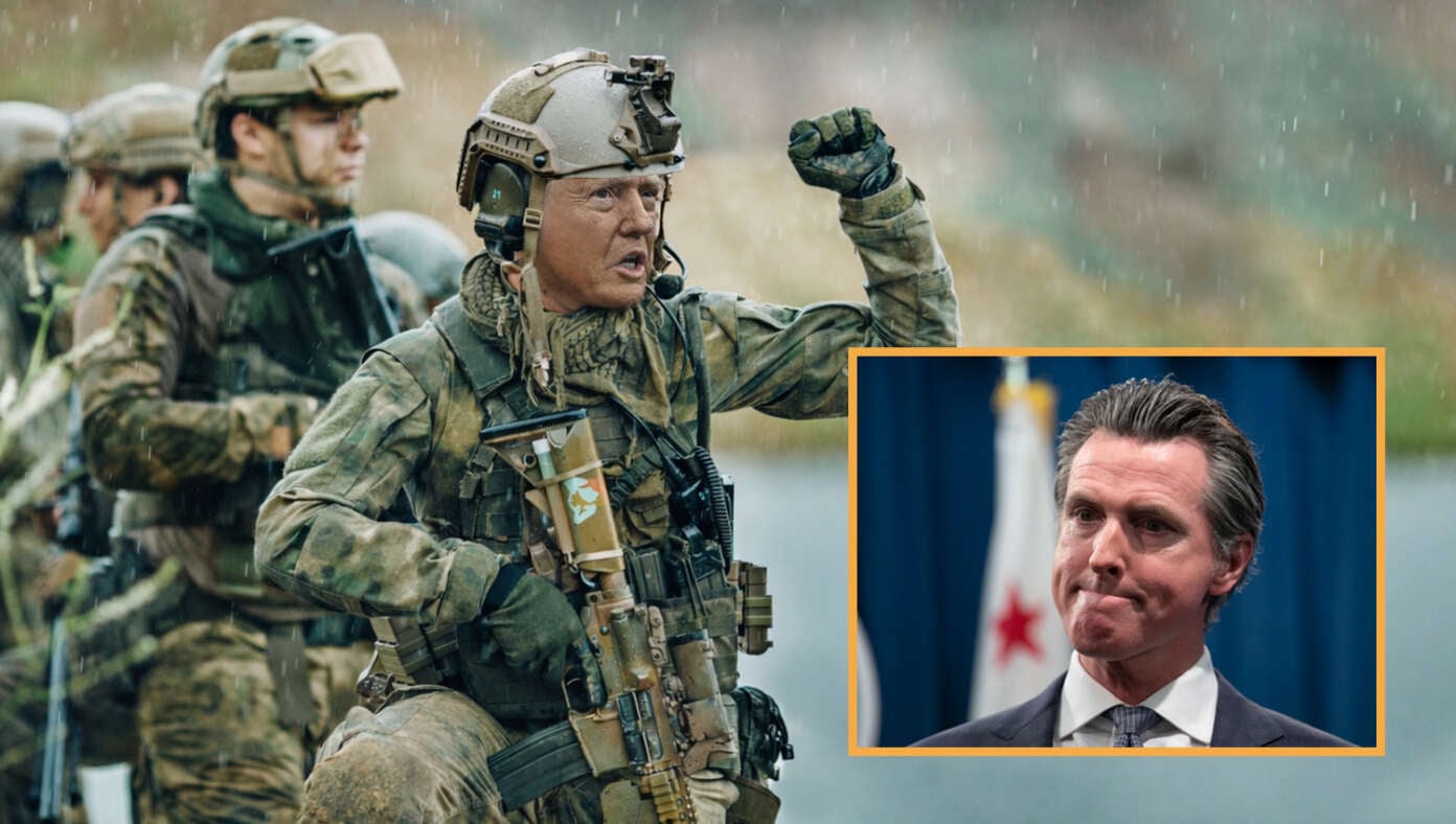 Trump Leads SEAL Team To Capture Rogue Dictator Gavin Newsom - Article image