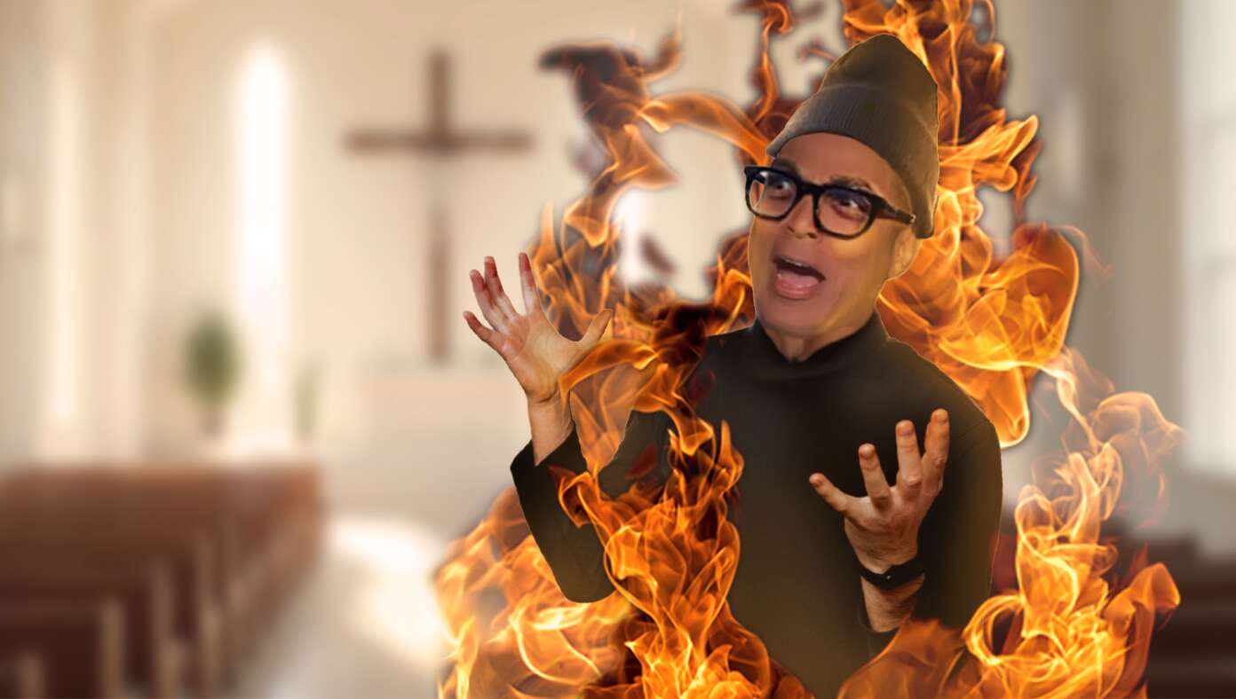 Don Lemon Immediately Bursts Into Flames Upon Entering Church - Featured article image