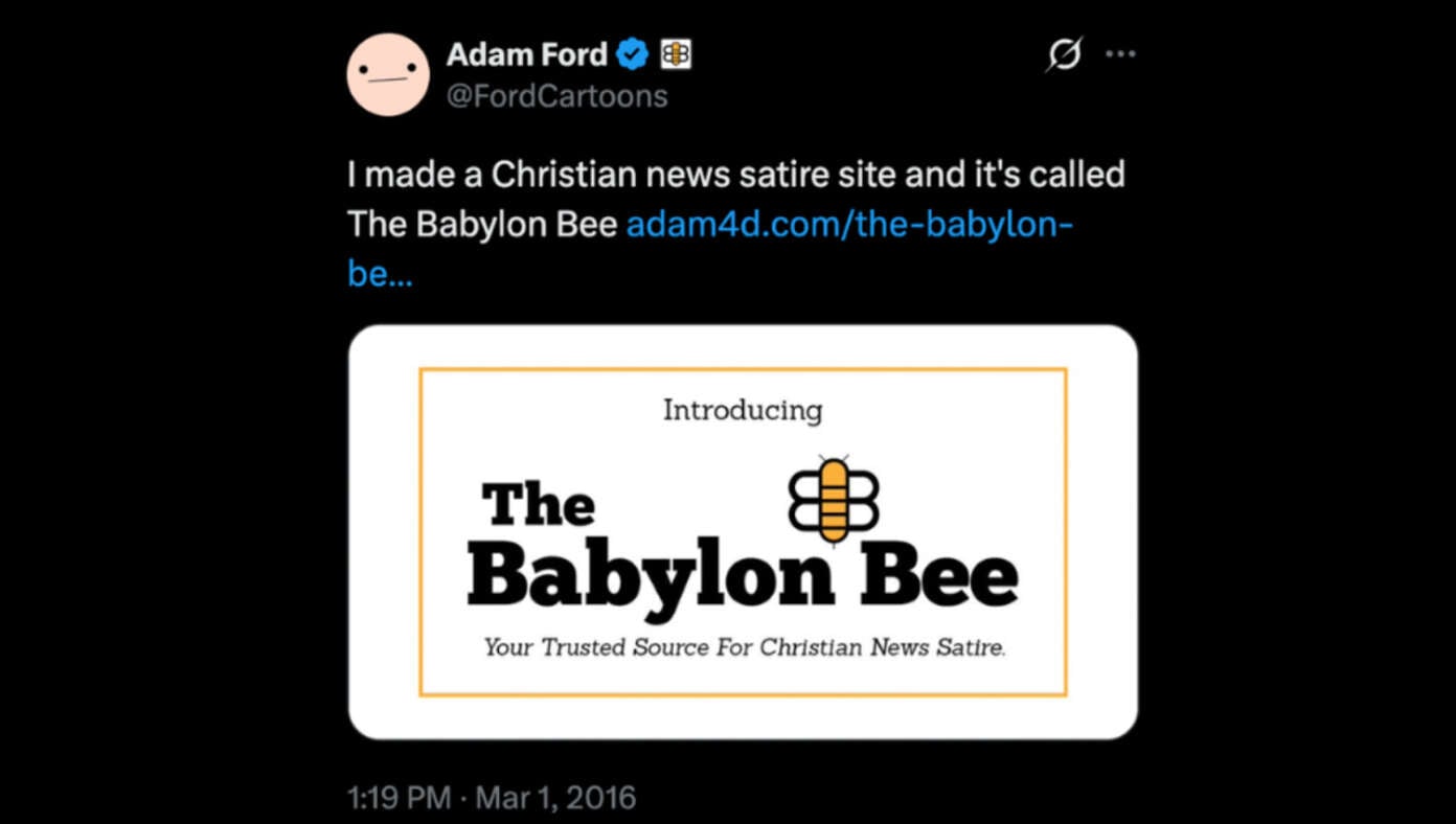 Ten Years On: The Satire Site That Changed The World - Article image