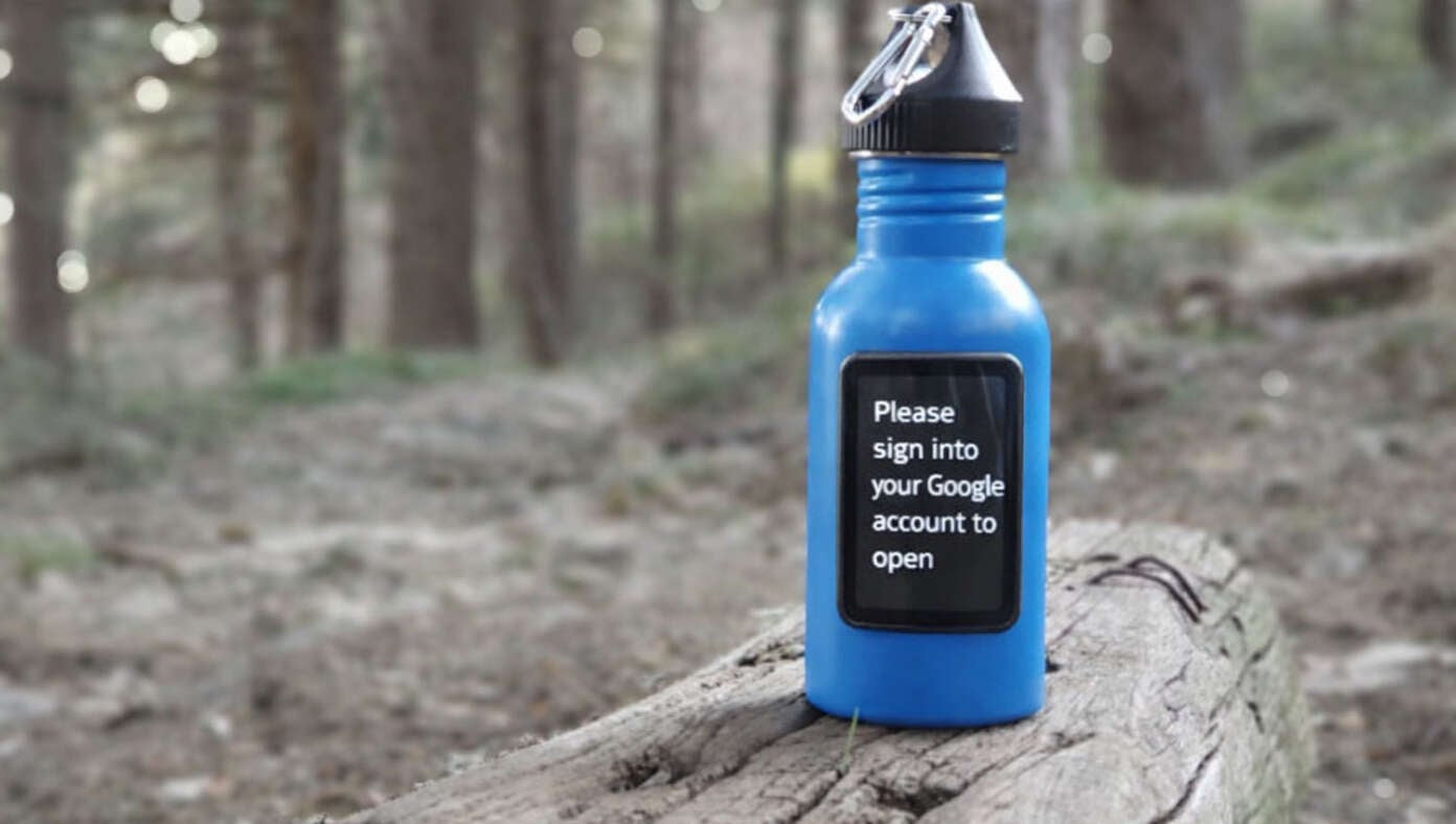 New Reusable Water Bottle Makes You Sign In To Google - Article image