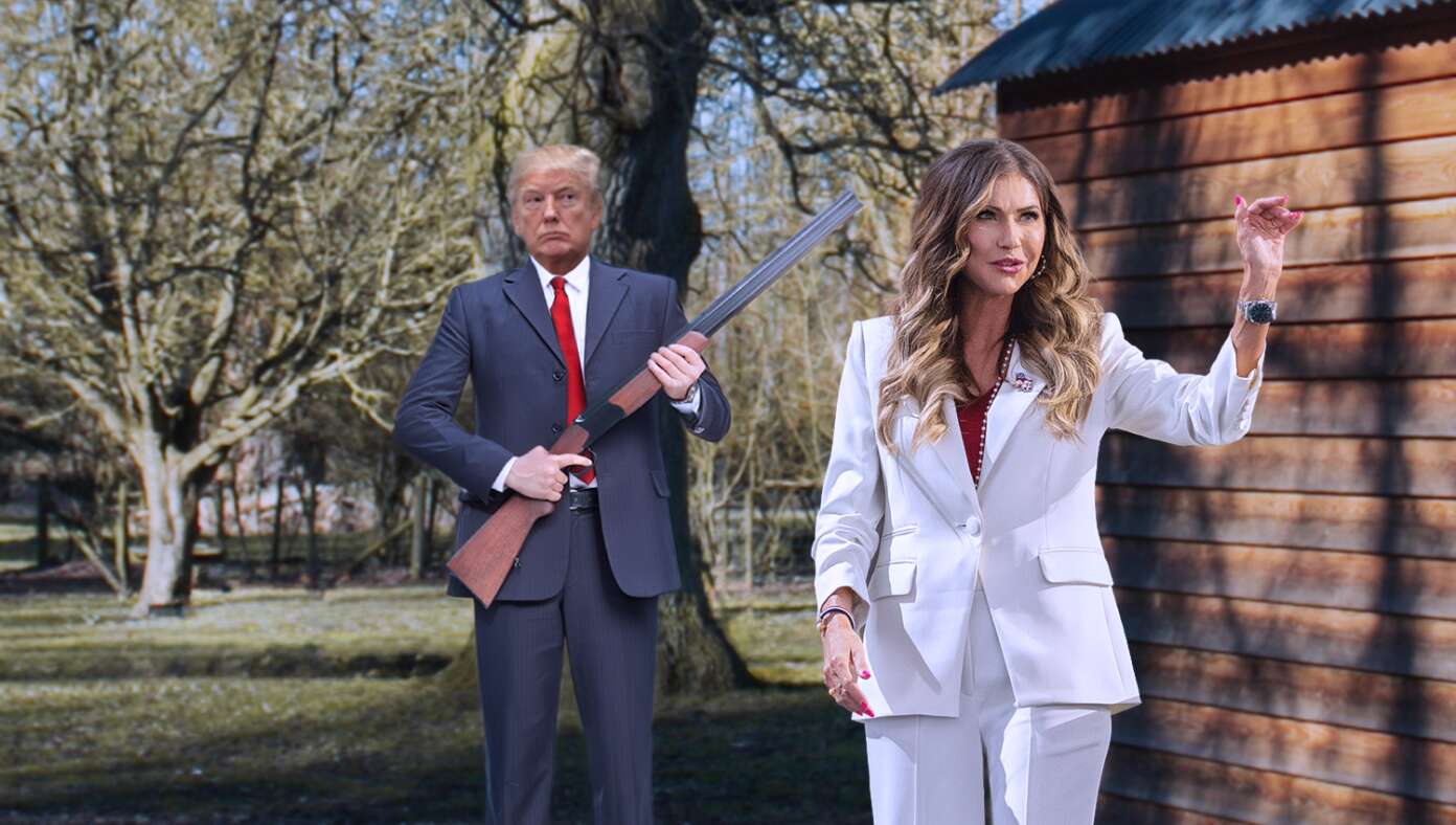 Tearful Trump Takes Kristi Noem Behind Woodshed - Article image