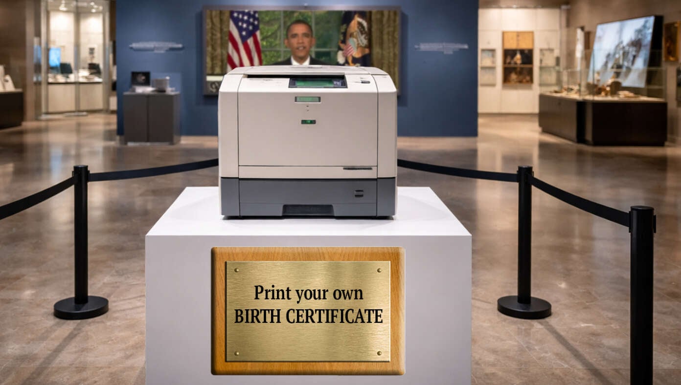 Obama Library To Feature Interactive Exhibit Where Visitors Can Print Their Own Birth Certificates - Article image