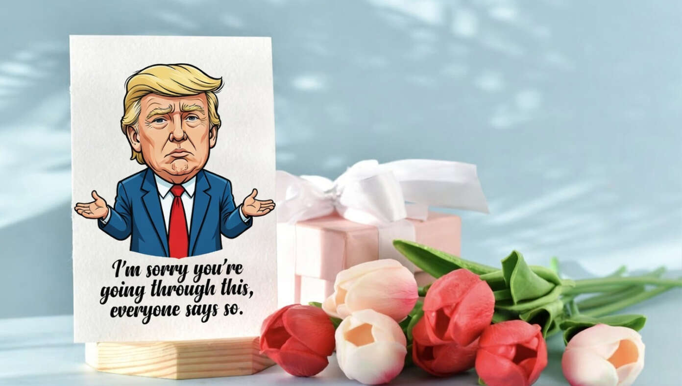 Trump Releases Line Of Sympathy Cards - Article image