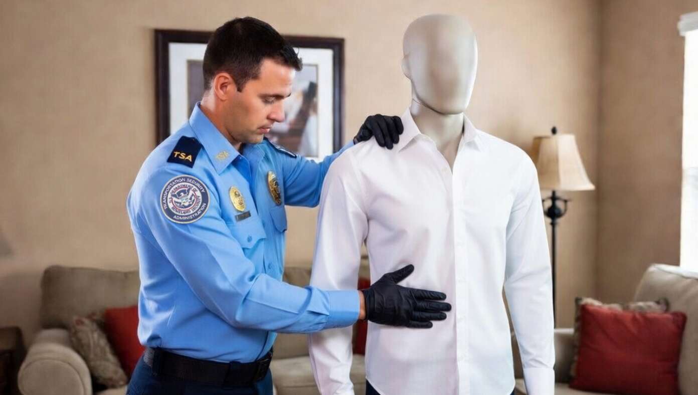 TSA Agent Keeps Skills Sharp By Groping Mannequin At Home - Article image