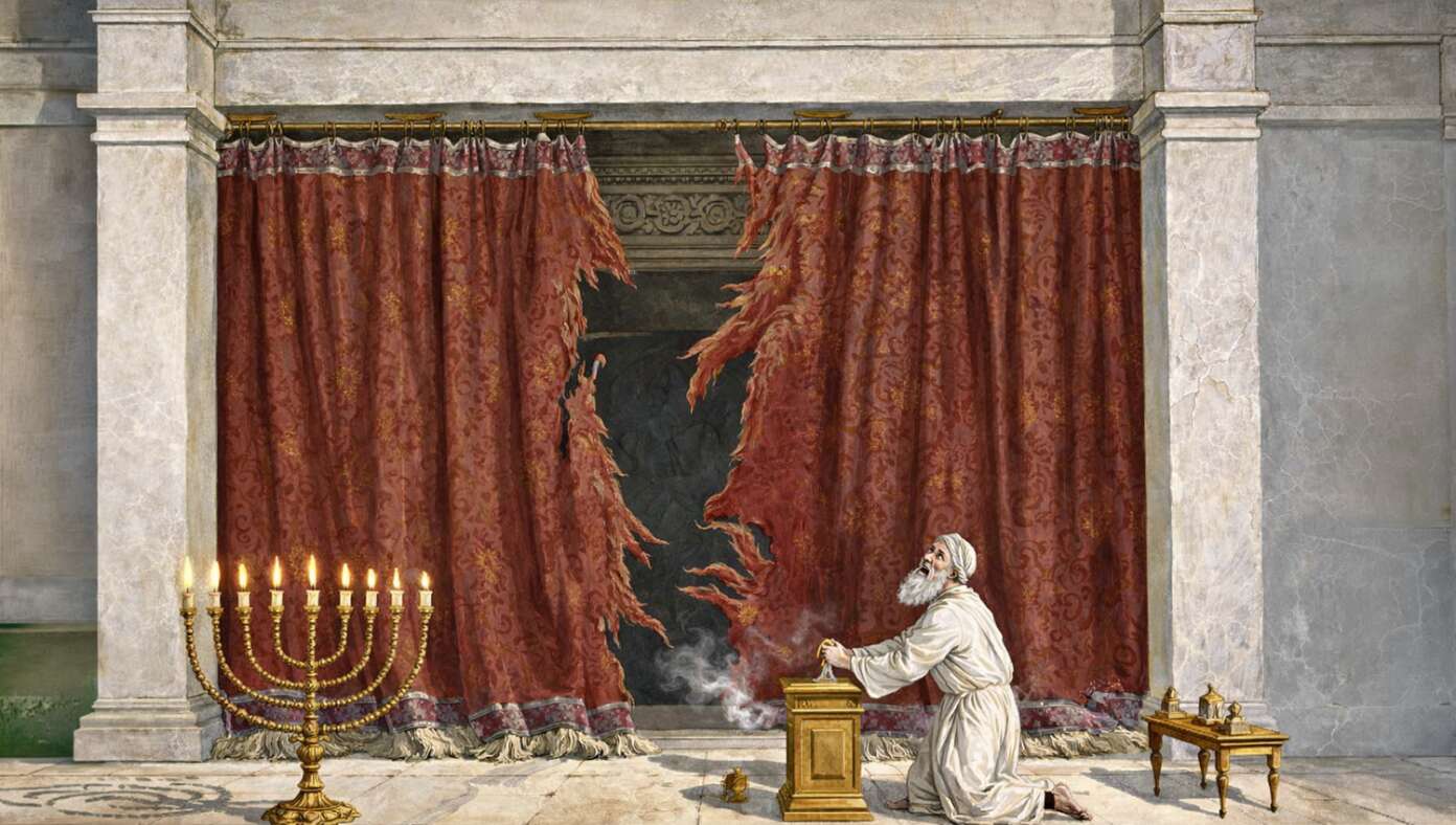 Pharisee Asks If It's Normal For Temple Curtain To Suddenly Rip in Half - Article image