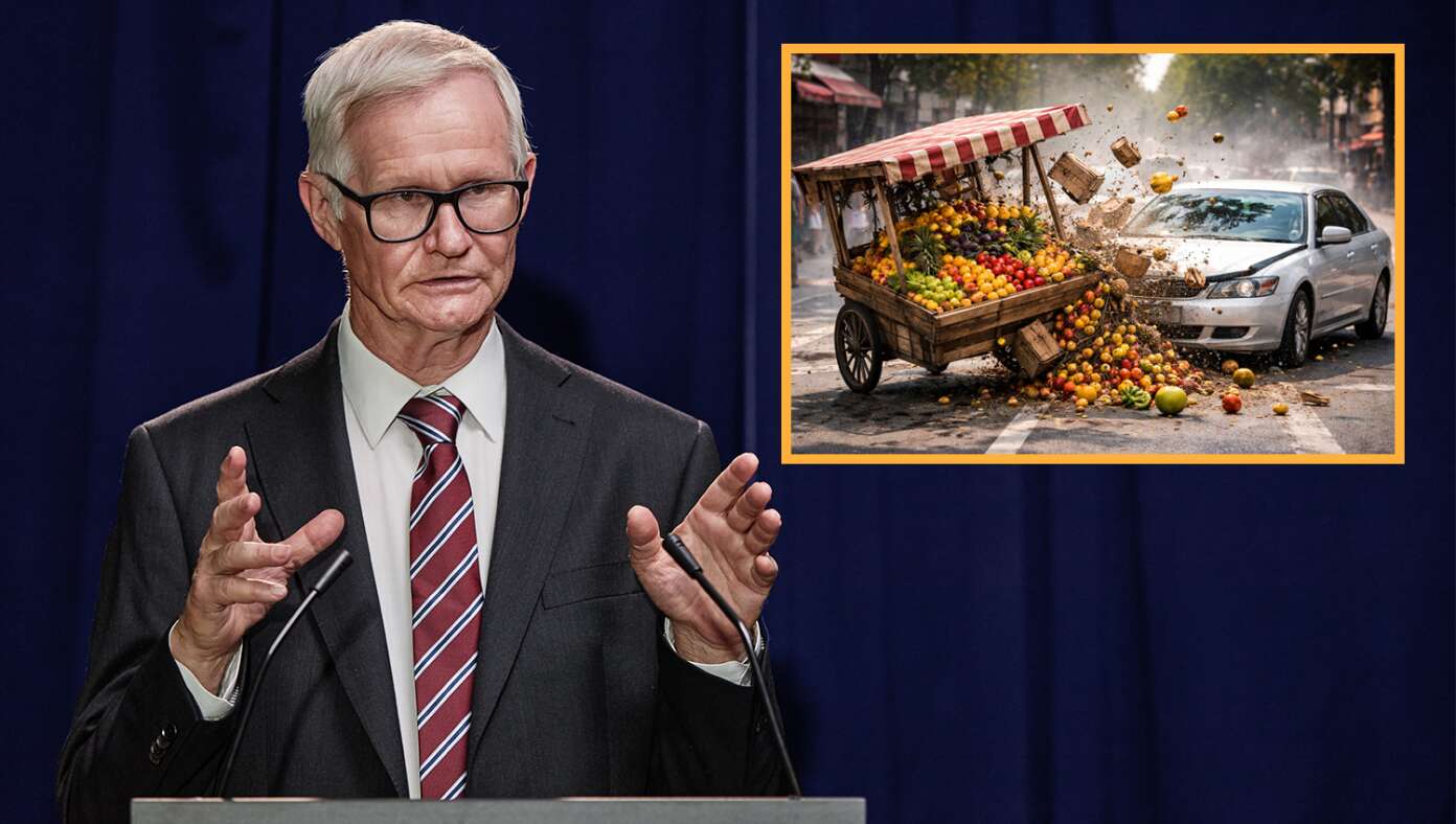 Fruit Cart Insurance No Longer Covering Destruction From Car Chases - Article image