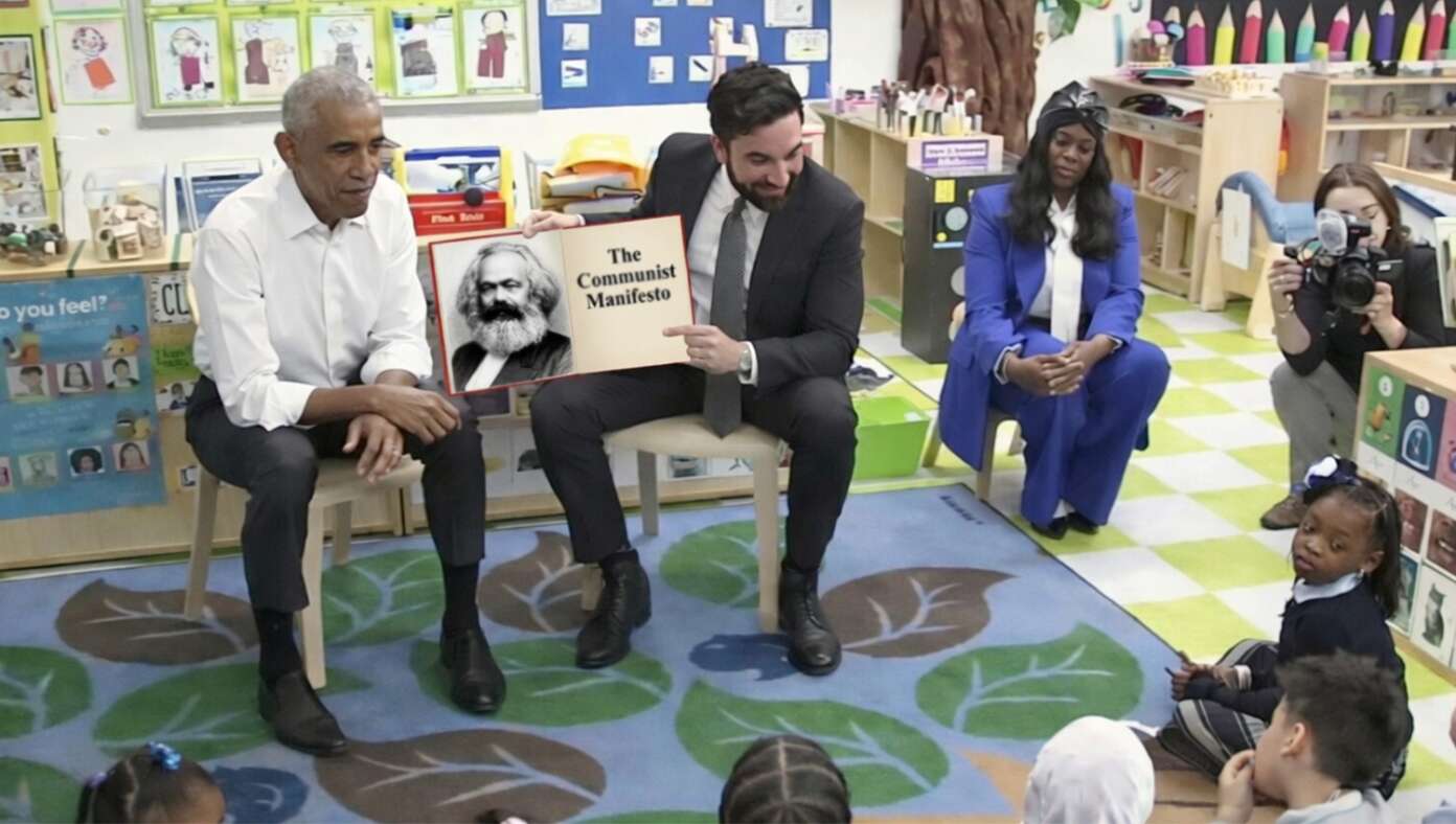 Mamdani, Obama Treat Preschoolers To Reading Of 'The Communist Manifesto' - Article image