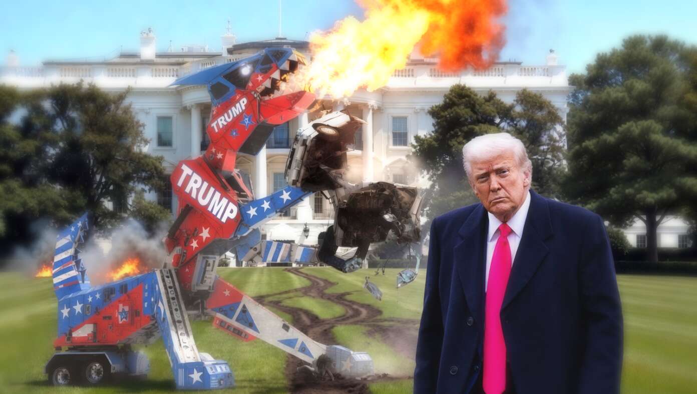 Trump Scraps Plans For Presidential Library In Favor Of Constructing A Presidential Truckasaurus - Article image