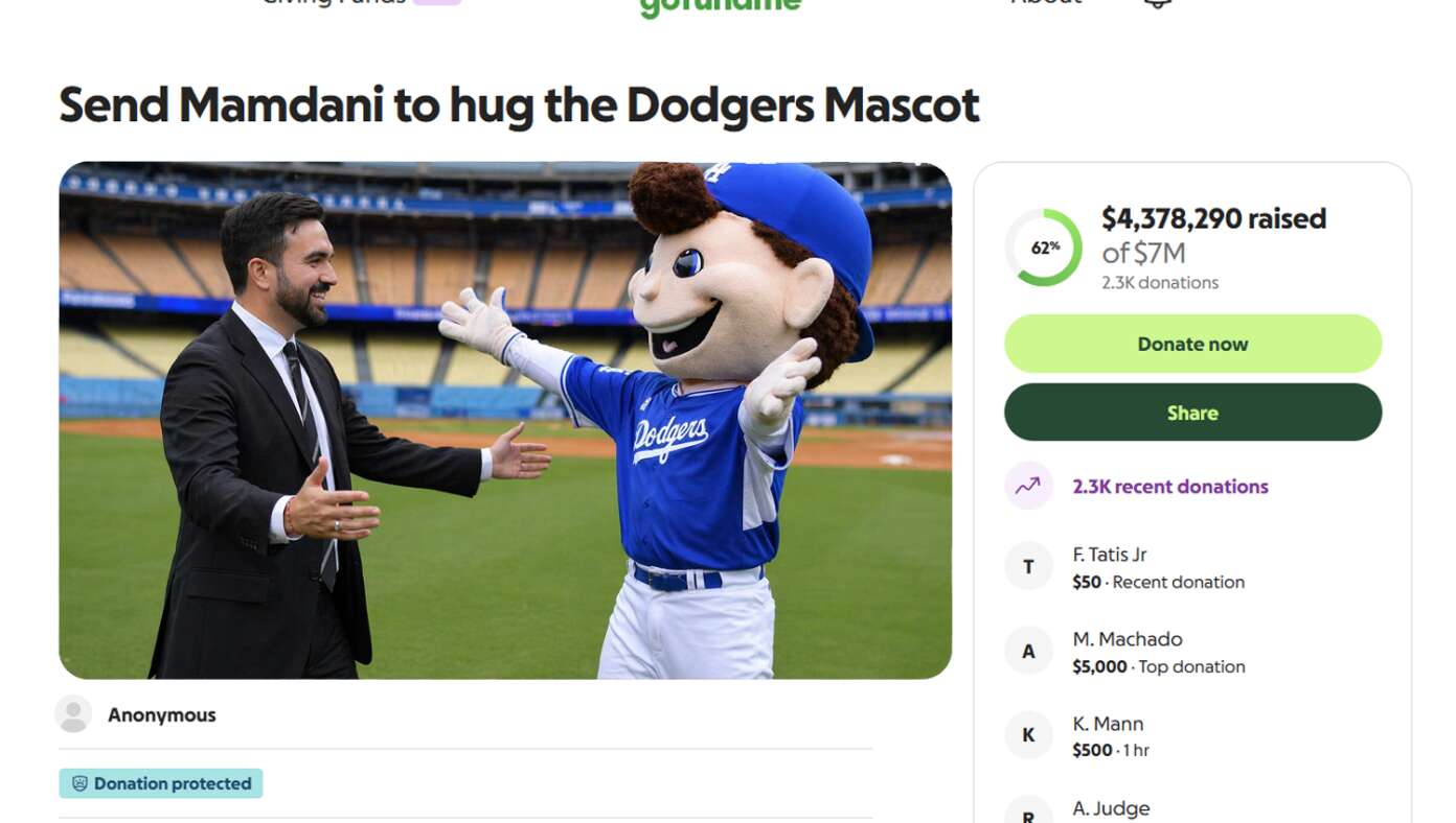 Nation Kicks Off Fundraiser To Get Mamdani To Hug The Dodgers - Article image