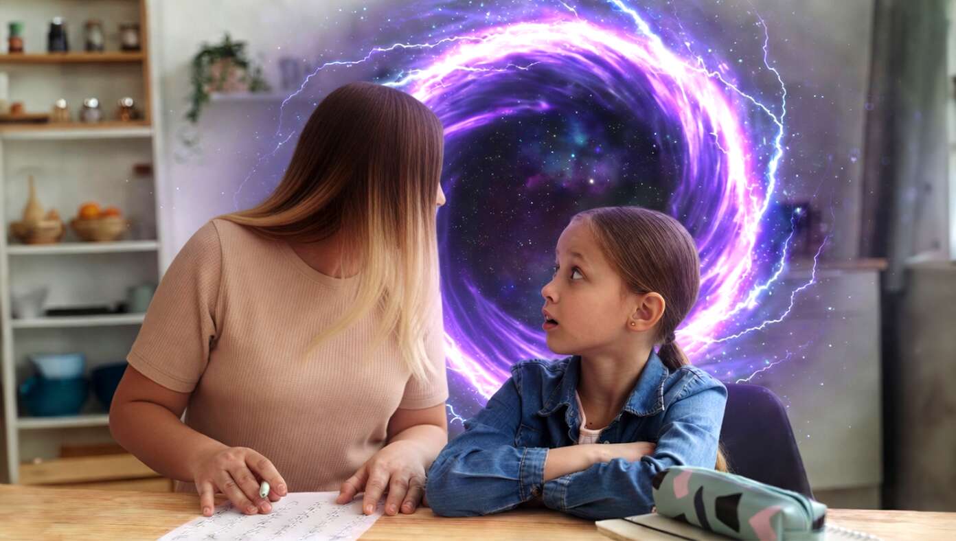 Mom Accidentally Opens Wormhole Helping Kid With Fractions - Article image