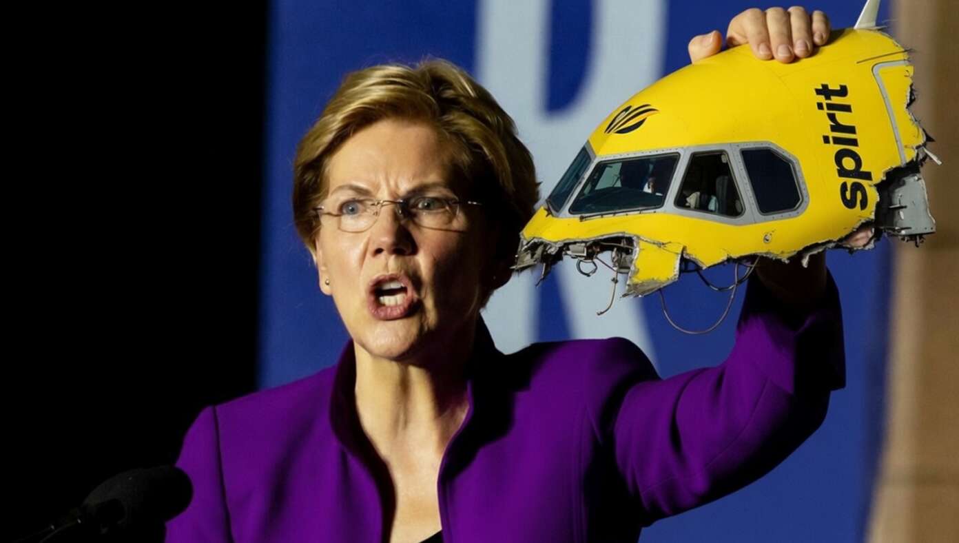 Elizabeth Warren Proudly Displays Scalp Of Spirit Airlines - Article image