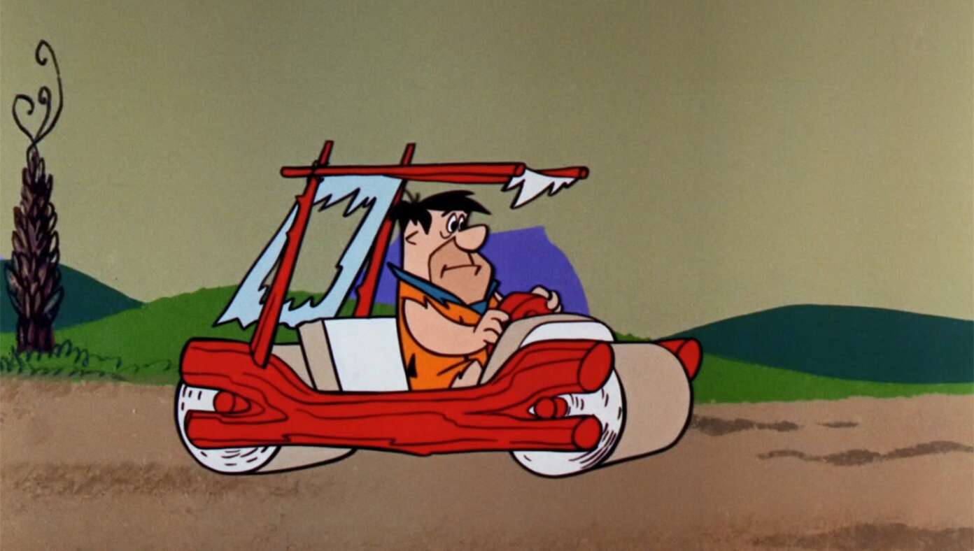 Life Hack: To Save Money On Gas, Buy A Car With Two Steamroller Wheels Made Out Of Stone And Push It With Your Feet - Article image