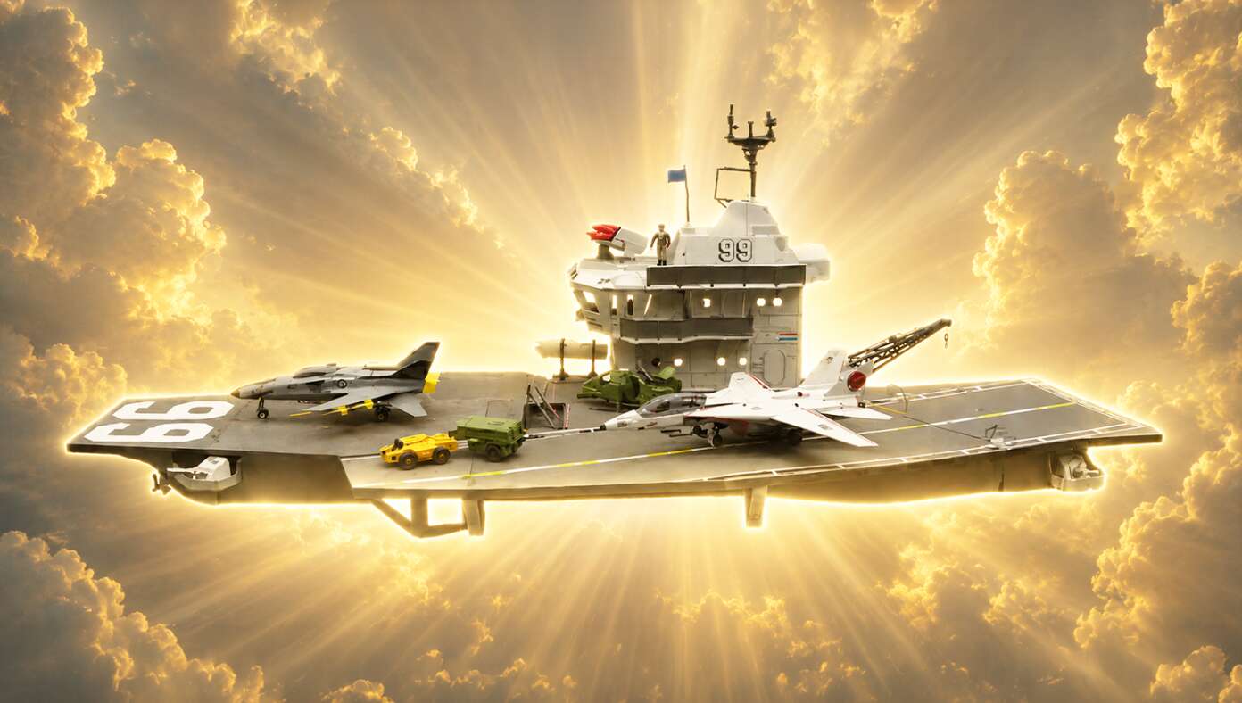 Theologians Now Believe Everyone Gets Their Own G.I. Joe Aircraft Carrier In Heaven - Article image