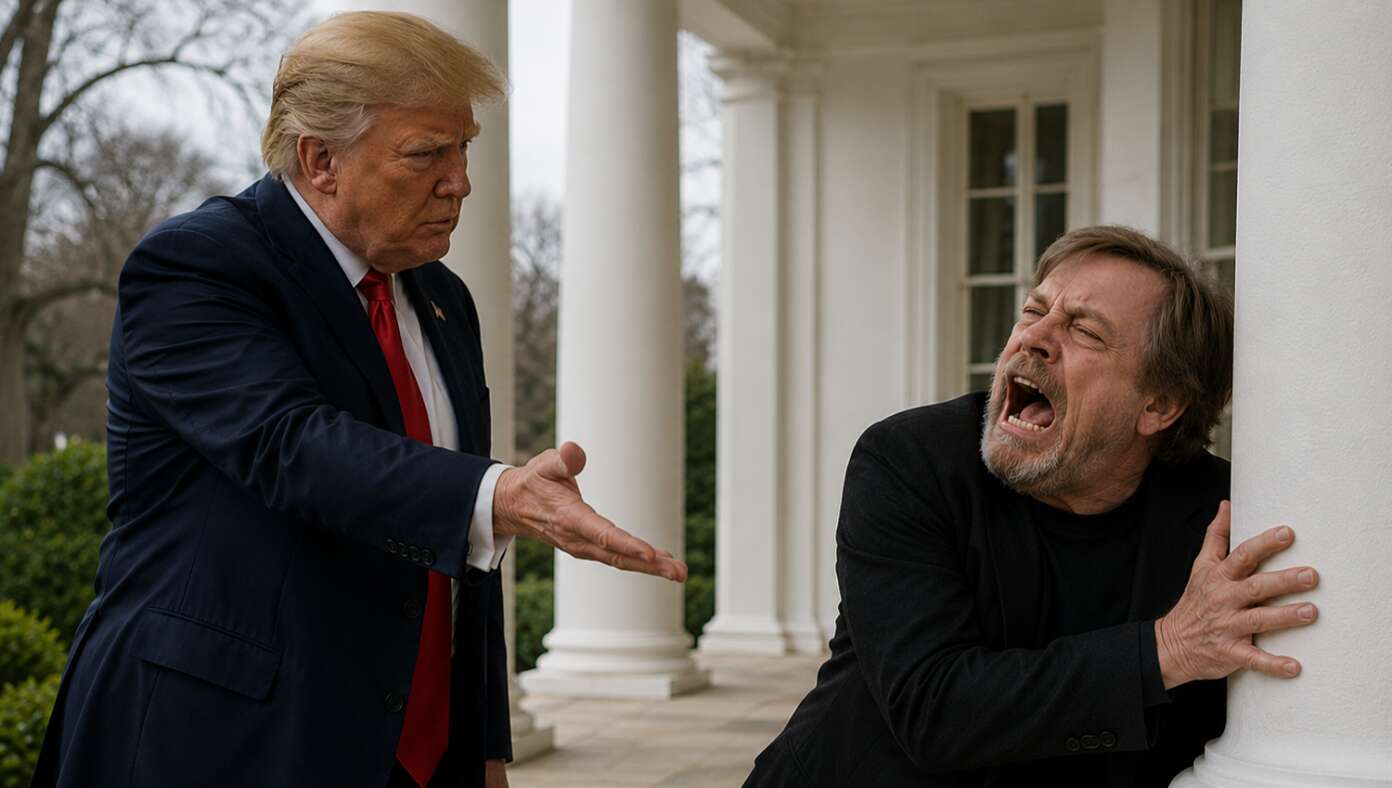 'I Am Your Father,' Reveals Trump To Horrified Mark Hamill - Article image