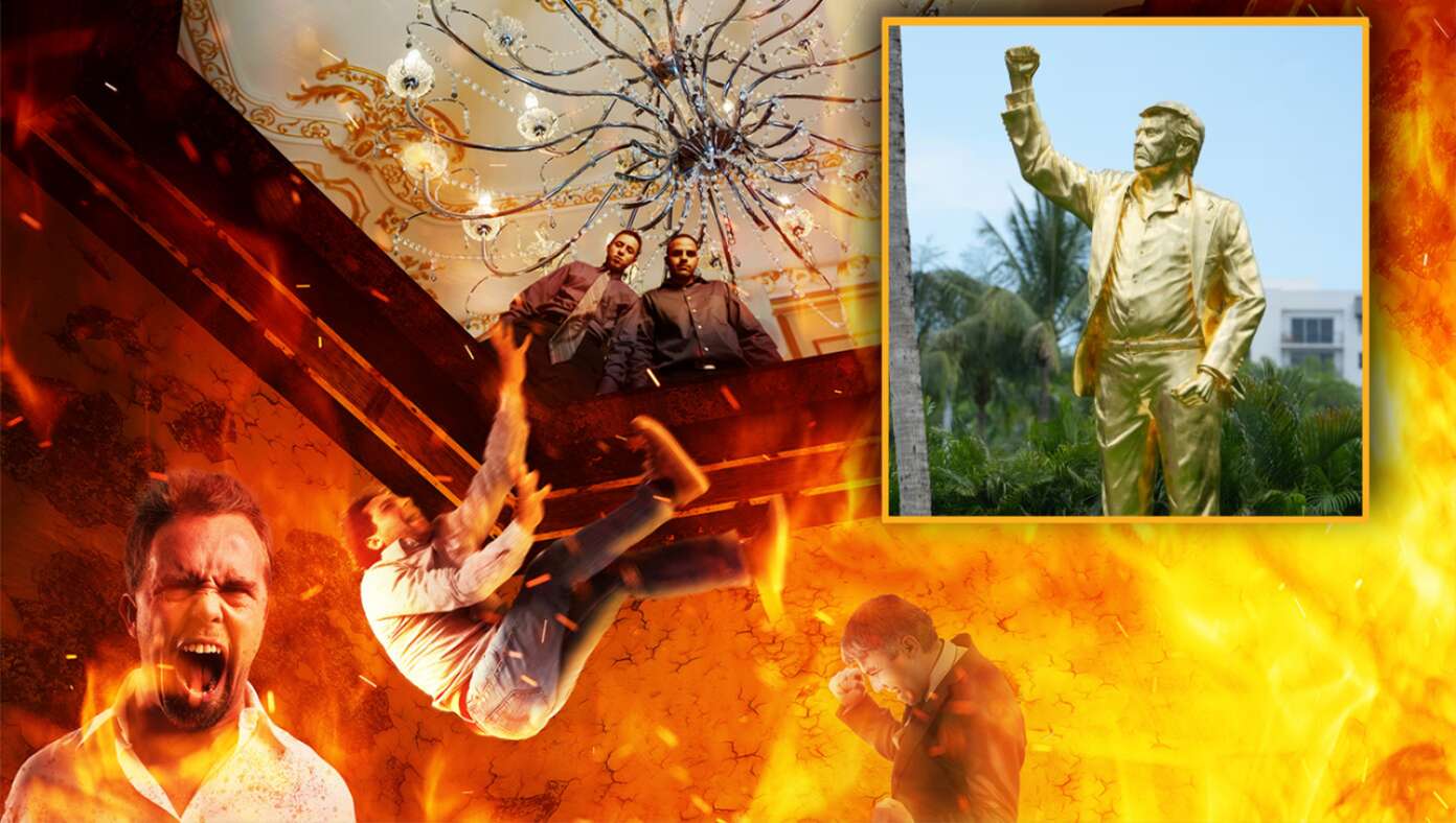 Three Republicans Thrown Into Fiery Furnace For Not Bowing Down To Trump Statue - Article image