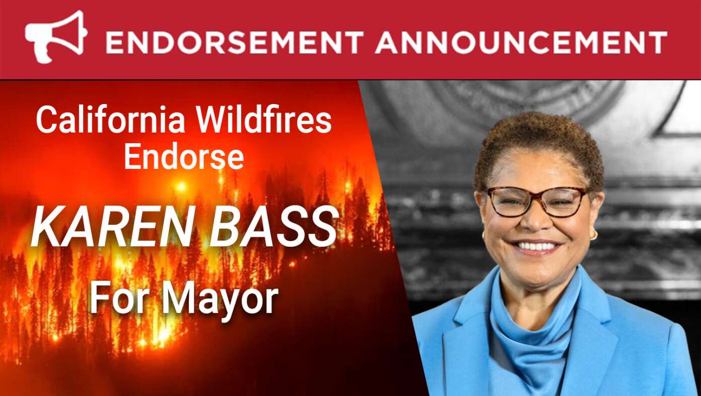 Karen Bass Endorsed By California Wildfires - Article image