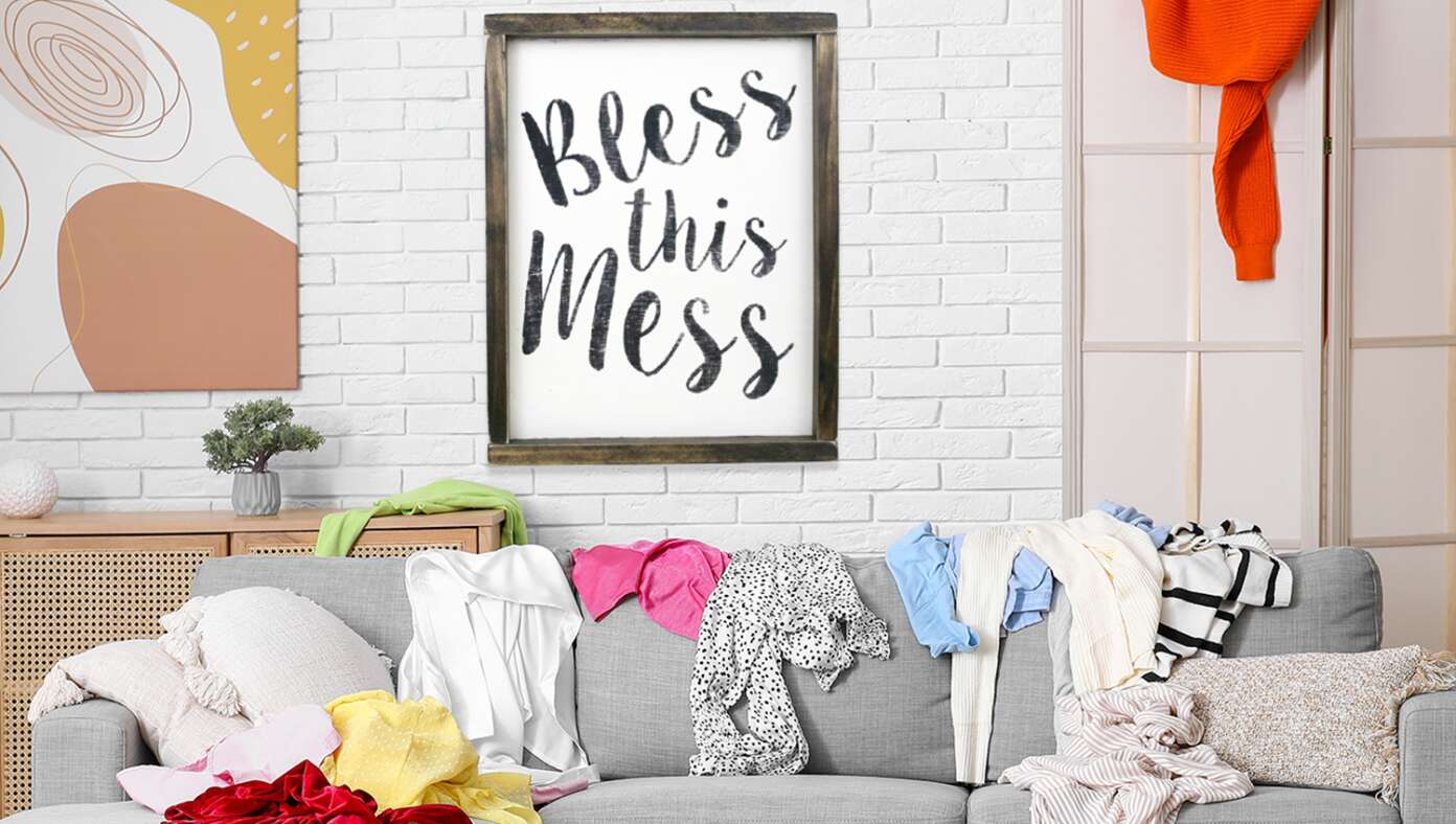 In Spite Of Novelty Sign, God Declines To Bless This Mess - Article image