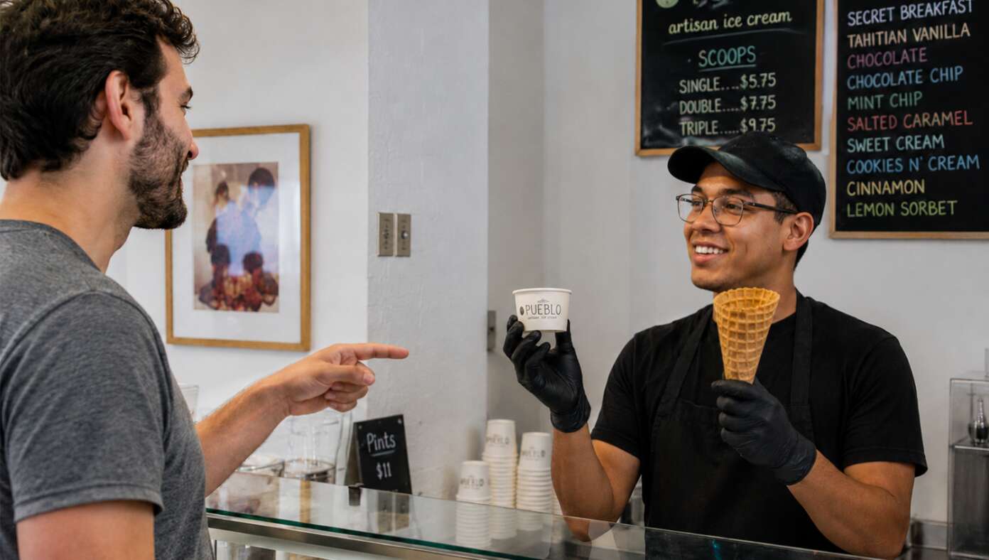 Uncultured Philistine Declines To Have Ice Cream Served In Waffle Cone - Article image