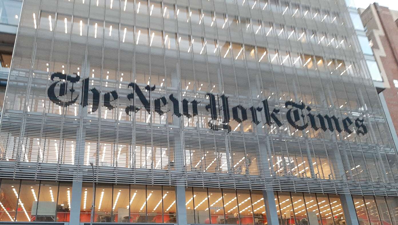 Thumbnail for 'The New York Times' Updates Slogan To 'All The News That’s Fit To Print Plus Any Rumor No Matter How Implausible'