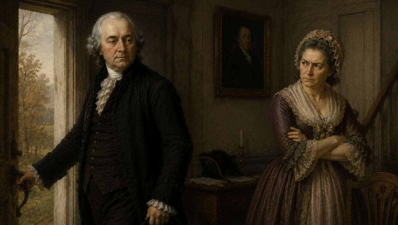 Thumbnail for Abigail Adams Starting To Believe Husband Made Up This Whole ‘Continental Congress’ As An Excuse To Hang Out With The Boys