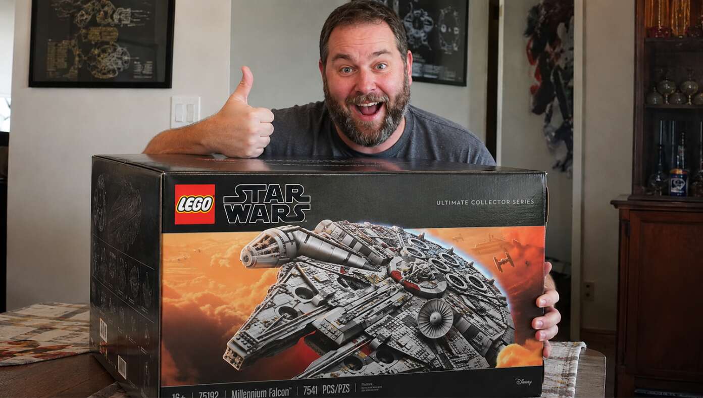 Man Cured Of Depression After Doctor Prescribes Millennium Falcon LEGO Set - Article image